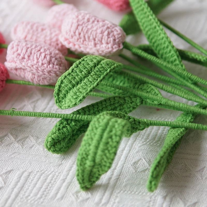 Crochet Tulip Flowers AESTHETIC_Cottagecore SUB CATEGORY_Plushies tulip