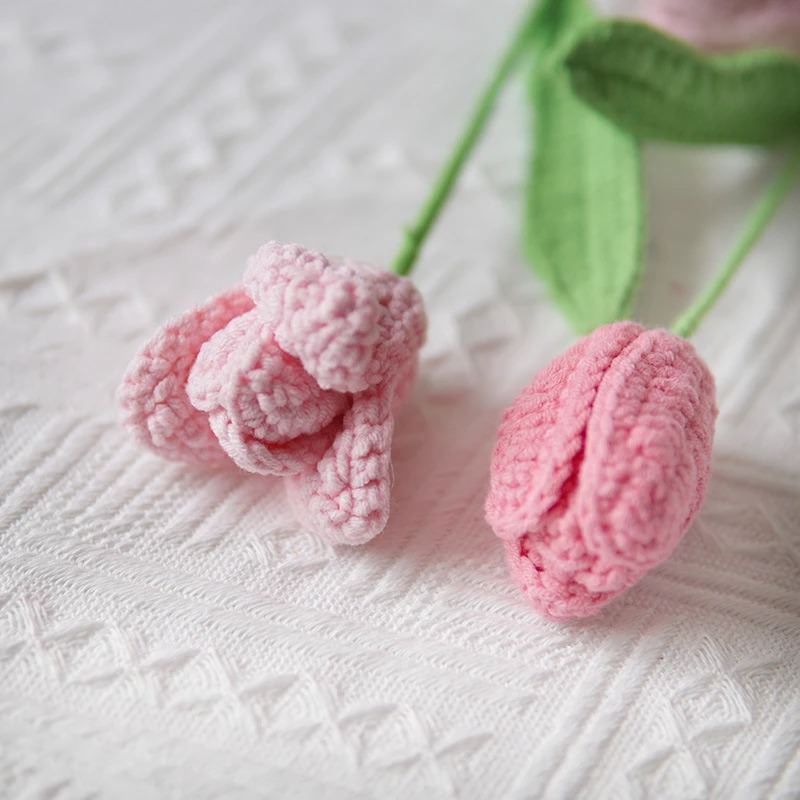 Crochet Tulip Flowers AESTHETIC_Cottagecore SUB CATEGORY_Plushies tulip