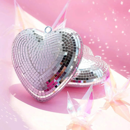 Heart Shaped Disco Ball (2 Pack)