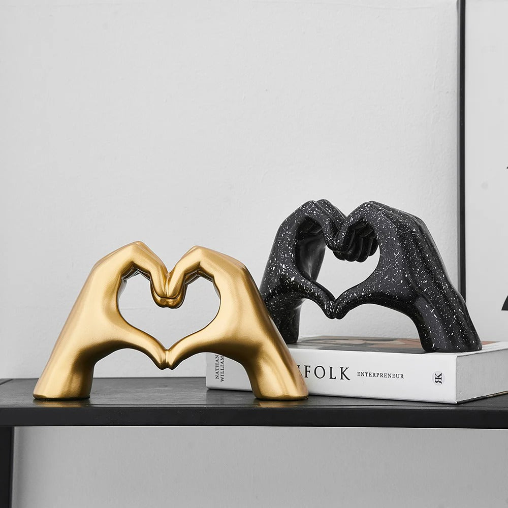 Heart Shaped Hands Desk Decor