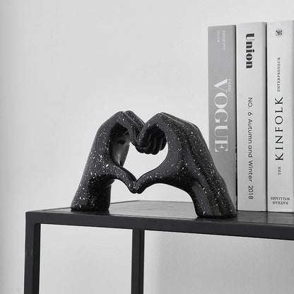 Heart Shaped Hands Desk Decor