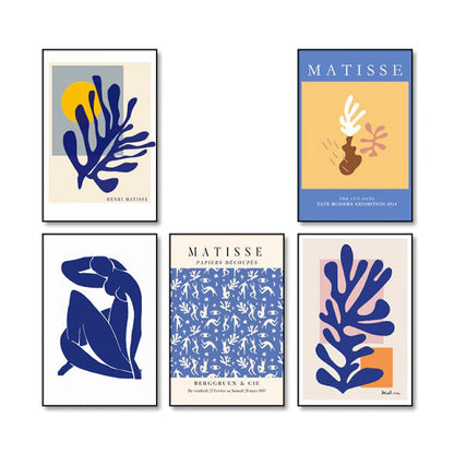 Henri Matisse Blue Prints Posters AESTHETIC_Art Hoe AESTHETIC_Soft Girl SUB CATEGORY_Posters