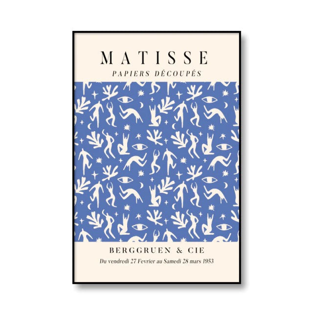 Henri Matisse Blue Prints Posters AESTHETIC_Art Hoe AESTHETIC_Soft Girl SUB CATEGORY_Posters