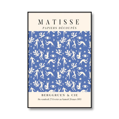 Henri Matisse Blue Prints Posters AESTHETIC_Art Hoe AESTHETIC_Soft Girl SUB CATEGORY_Posters