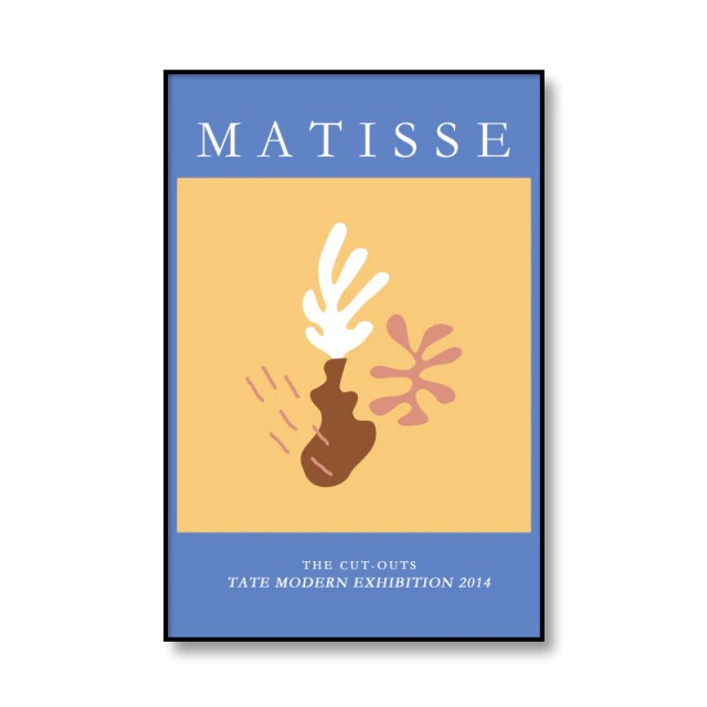 Henri Matisse Blue Prints Posters AESTHETIC_Art Hoe AESTHETIC_Soft Girl SUB CATEGORY_Posters