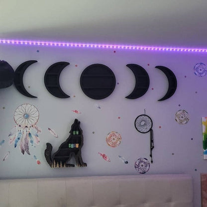 Moon Phase Shelves