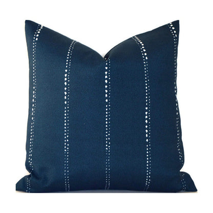 Navy Shades Cushion Covers