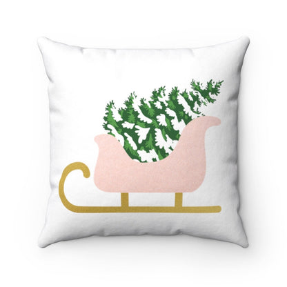 Pink Christmas Cushion Covers