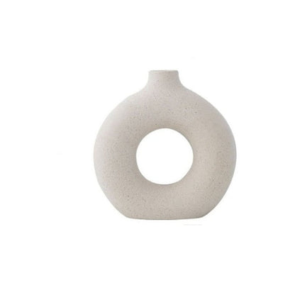 Hollow Ceramic Vase