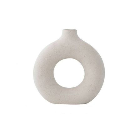 Hollow Ceramic Vase