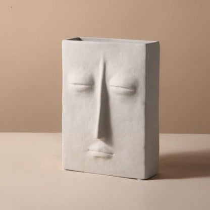 Abstract Face Vase