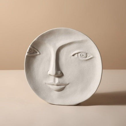 Abstract Face Vase