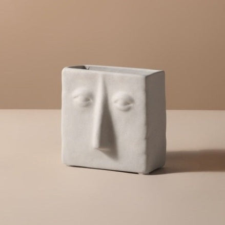 Abstract Face Vase