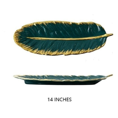 Feather Serving Tray