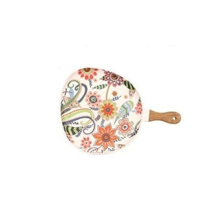 Floral Ceramic Dinner Plates