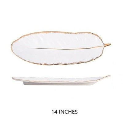 Feather Serving Tray