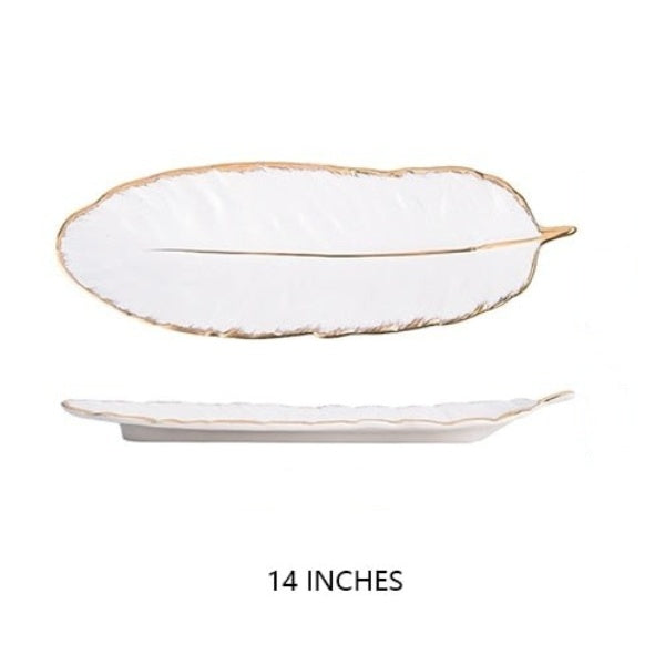 Feather Serving Tray