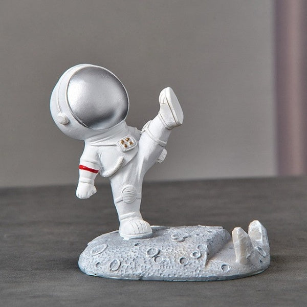 Modern Nordic Astronaut Phone Stand