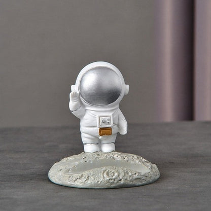 Modern Nordic Astronaut Phone Stand