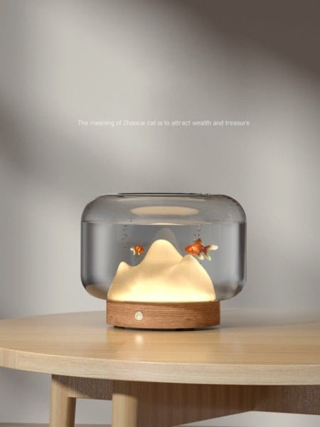 Small Aquarium Art Night Light