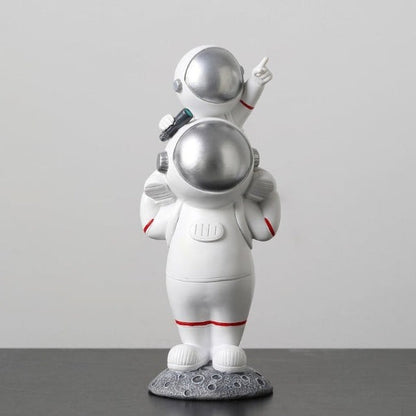 Astronaut Family Decorative Figurine