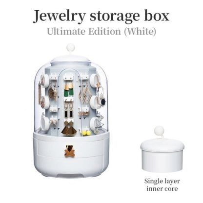 360 Rotating Design Jewelry Organizer