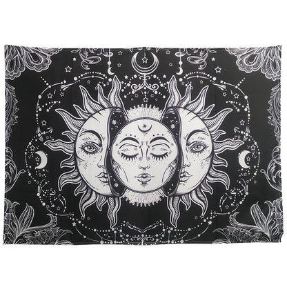 Indian Moon out of Sun Tapestry AESTHETIC_Indie SUB CATEGORY_Tapestries