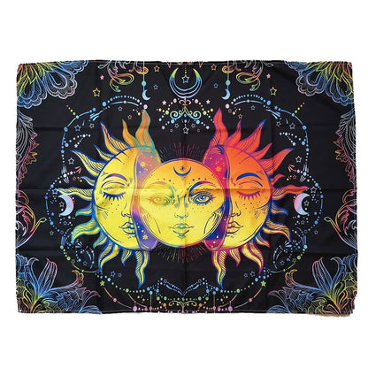 Indian Moon out of Sun Tapestry AESTHETIC_Indie SUB CATEGORY_Tapestries