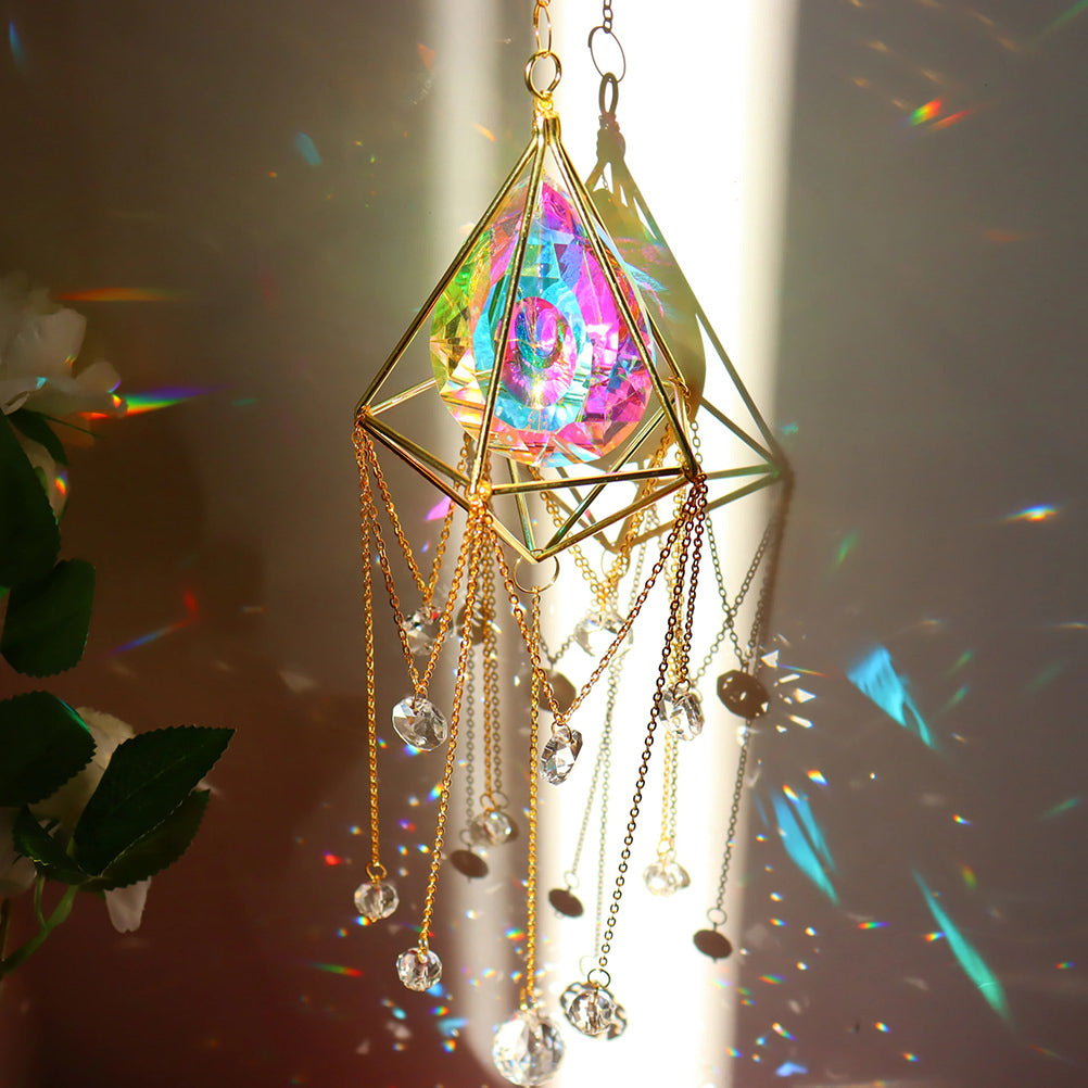 Octahedron Crystal Light Catcher AESTHETIC_Fairycore AESTHETIC_Witchcore SUB CATEGORY_Suncatchers