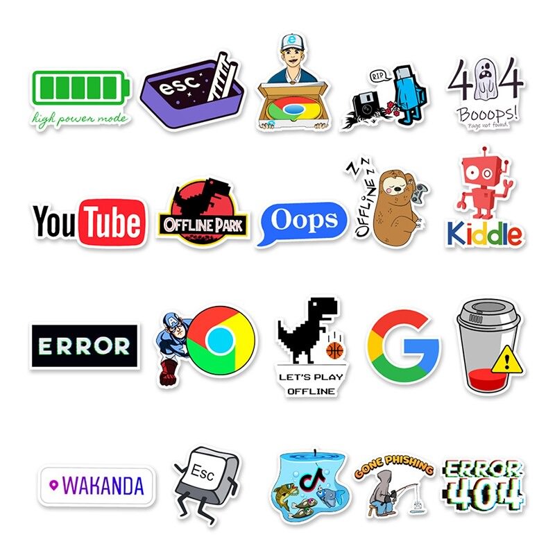 00's Internet Sticker Pack computer google y2k
