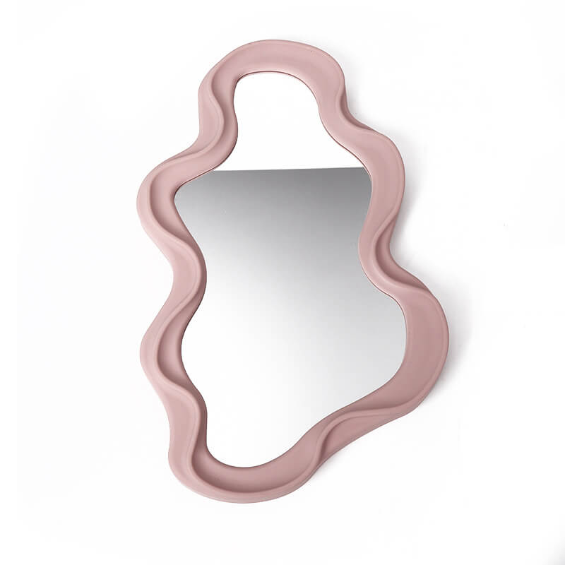 Irregular Wavy Wall Mirror curvy mirror frame squiggle squiggly mirror tag__new_NEW