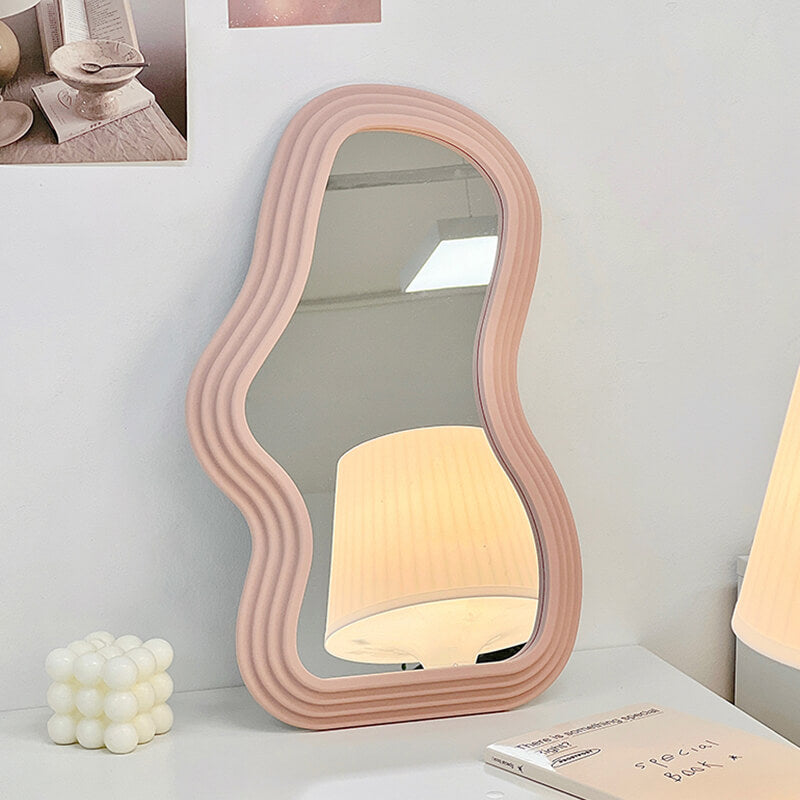 Irregular Wavy Wall Mirror curvy mirror frame squiggle squiggly mirror tag__new_NEW