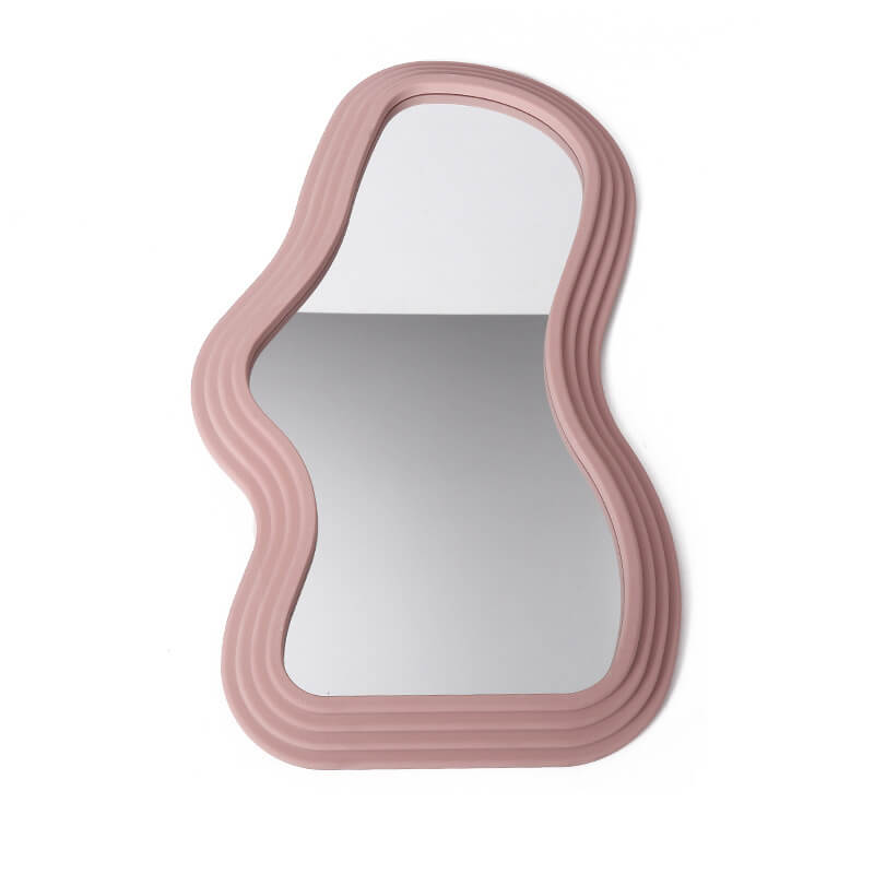 Irregular Wavy Wall Mirror curvy mirror frame squiggle squiggly mirror tag__new_NEW