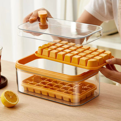 32 Grid Silicone Ice Cube Tray