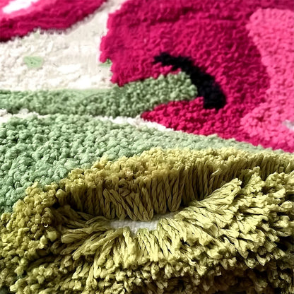 Juicy Cherry Tufted Accent Rug