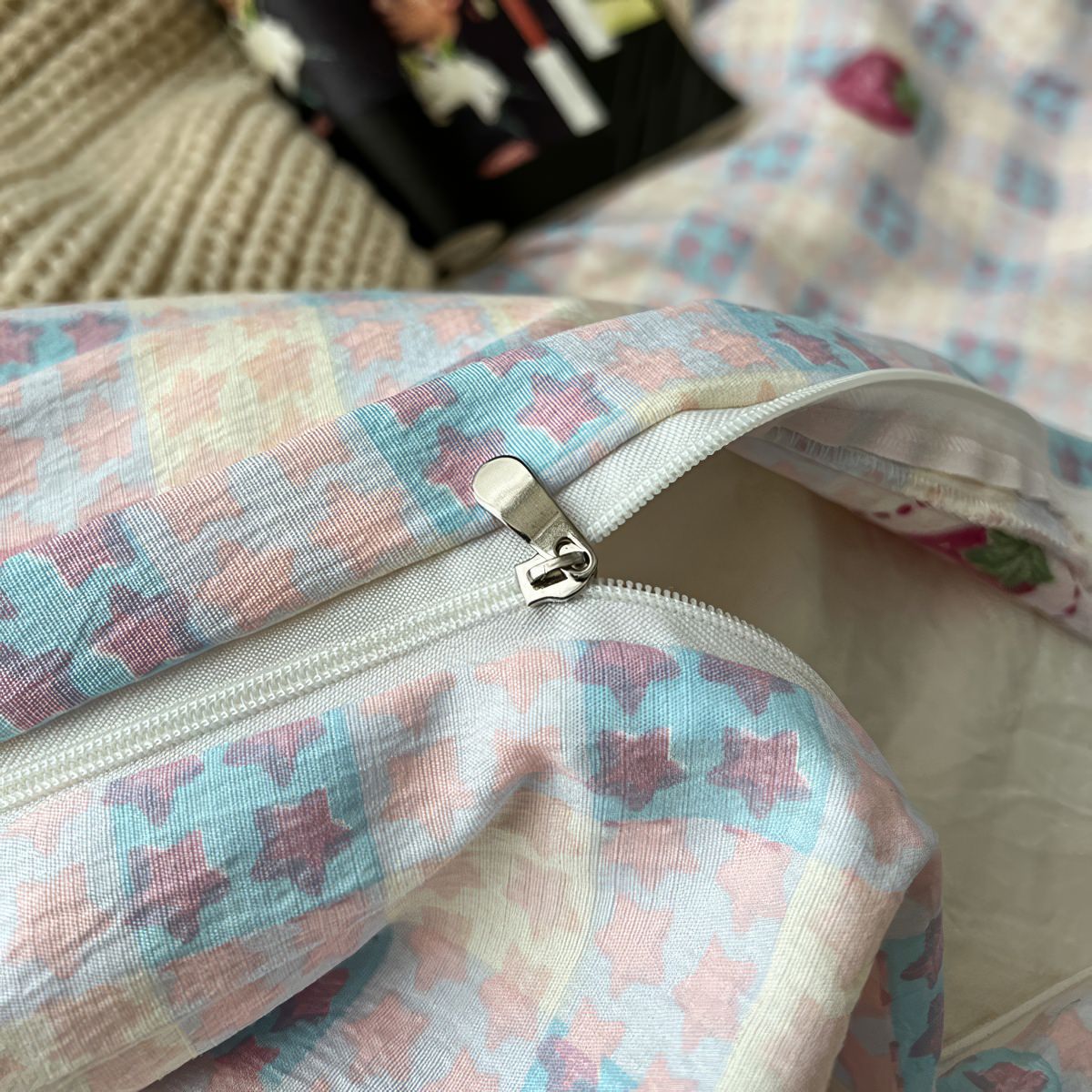 Berry Best Kawaii Strawberry Bedding Set