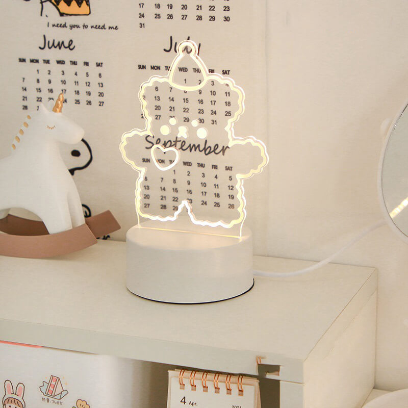 Kawaii Acrylic Night Light cute lamp lamp night light nightlight