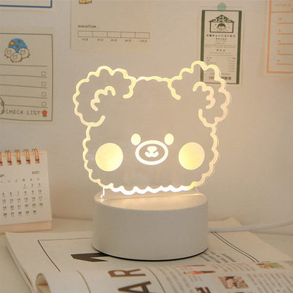 Kawaii Acrylic Night Light cute lamp lamp night light nightlight