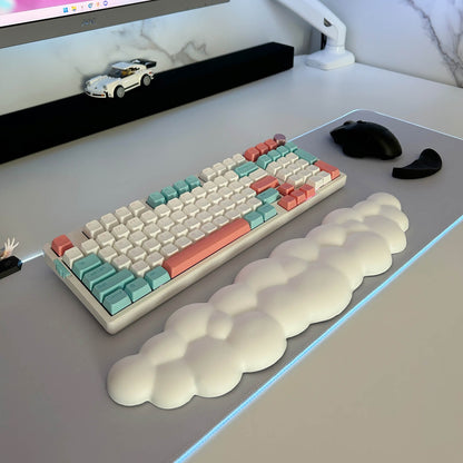 Cloud Shaped Keyboard & Mouse Wrist Rest ergonomic pad keyboard pad mouse pad