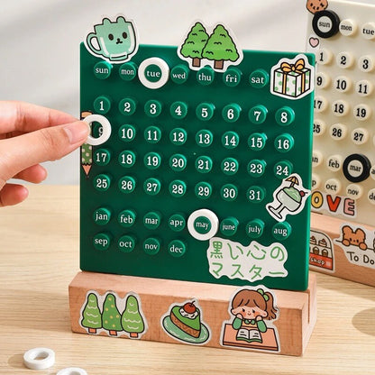 Kawaii Table Top Calendar reminder