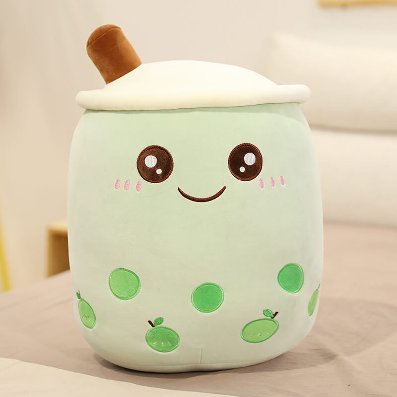 Kawaii Matcha Bubble Tea Plush Toy cushion plush toy