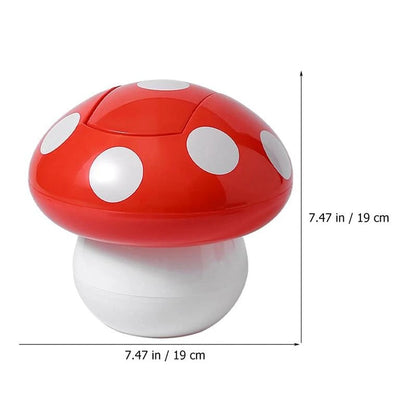 Kawaii Mushroom Desk Trash Can box storage SUB CATEGORY_Desk Accessories