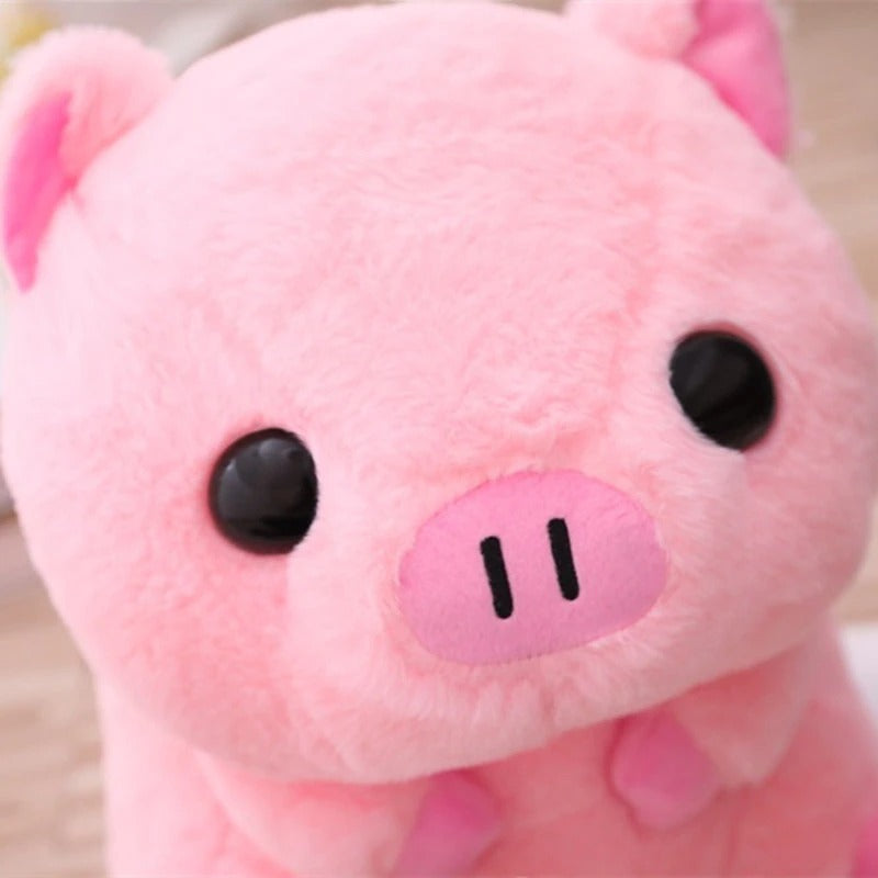 Pink Piggie Plush Toy AESTHETIC_Indie AESTHETIC_Soft Girl plushies SUB CATEGORY_Plushies