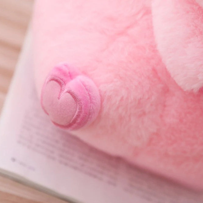 Pink Piggie Plush Toy AESTHETIC_Indie AESTHETIC_Soft Girl plushies SUB CATEGORY_Plushies