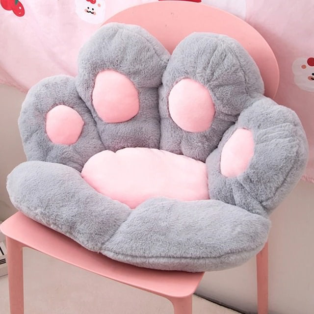 Kawaii Cat Paw Seat Cushion cushion pillow plush