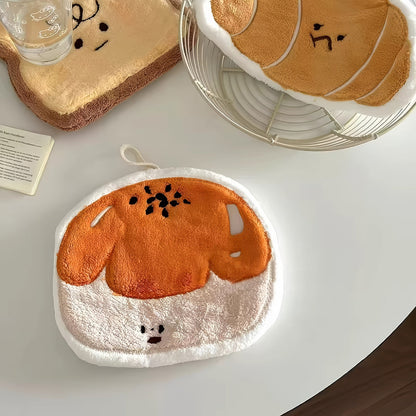 Kawaii Plushy Bakery Hand Towel