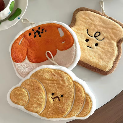Kawaii Plushy Bakery Hand Towel