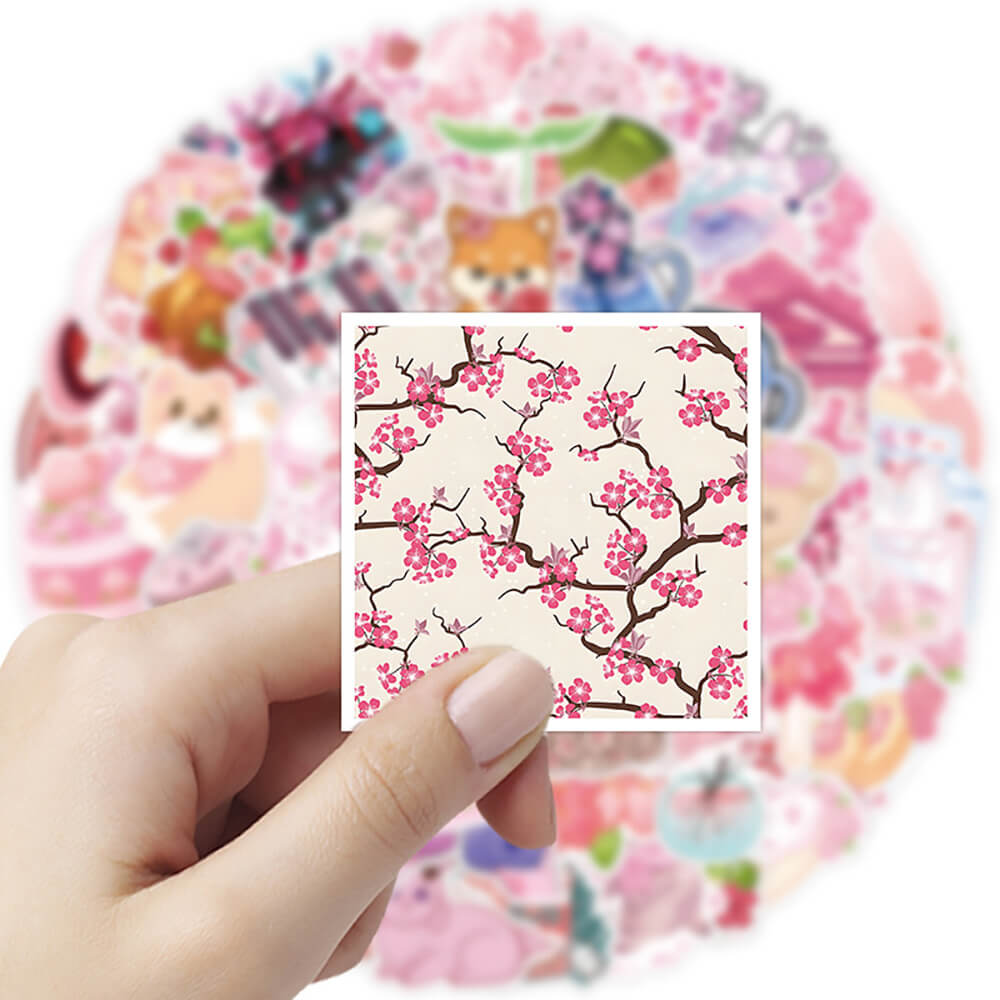 Kawaii Sakura Sticker Pack