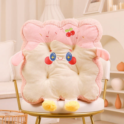 Kawaii Toast Seat Cushion