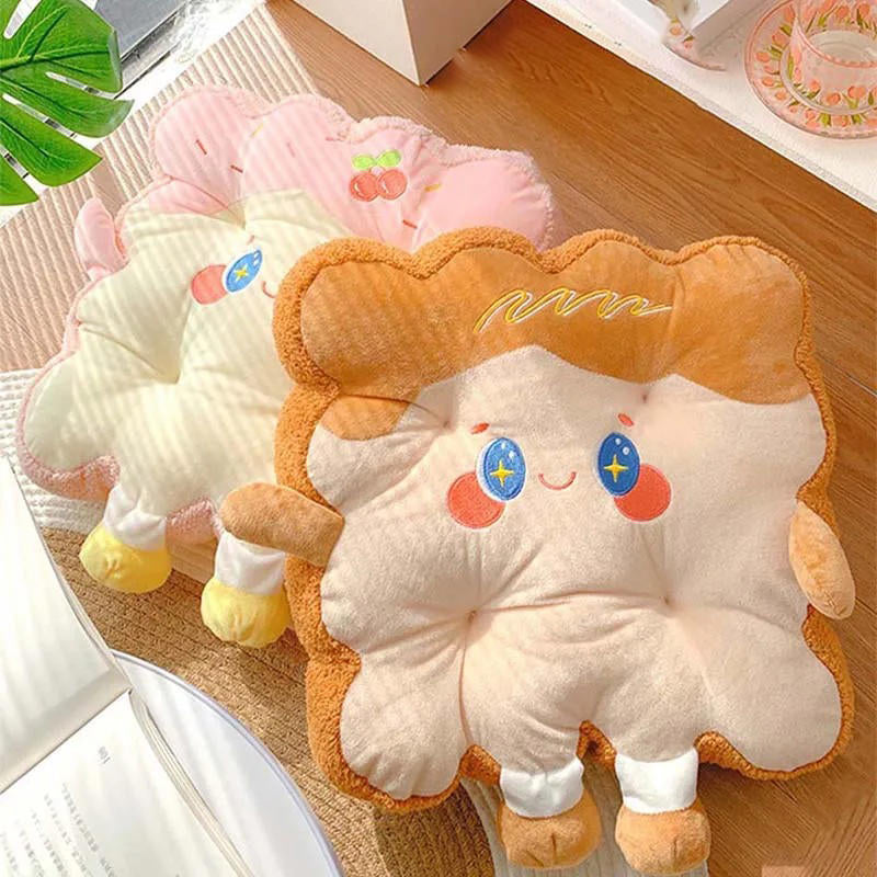 Cuscino da seduta Kawaii Toast